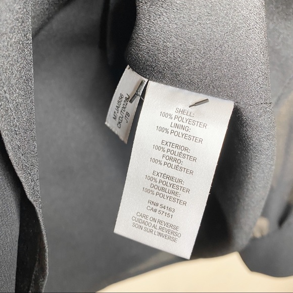 {Calvin Klein} cold-shoulder blouse - Picture 6 of 7